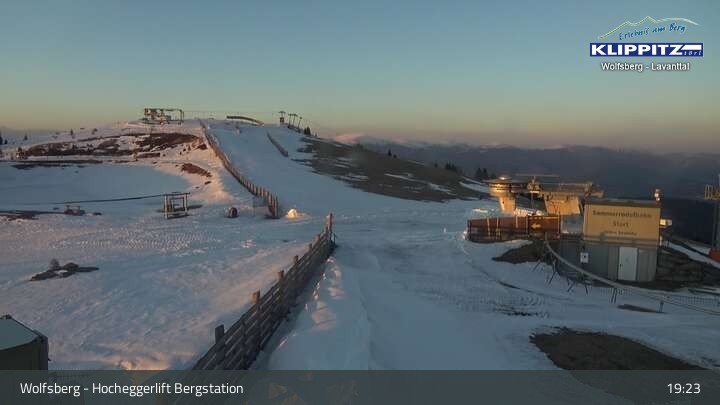 Archived image Webcam mountain station Klippitztoerl, Carinthia