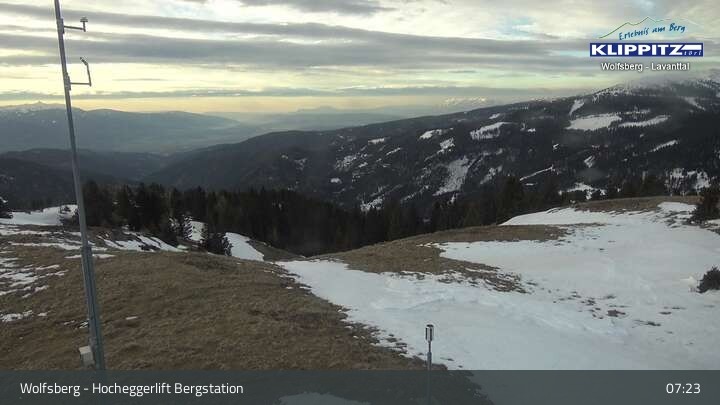 Archived image Webcam mountain station Klippitztoerl, Carinthia