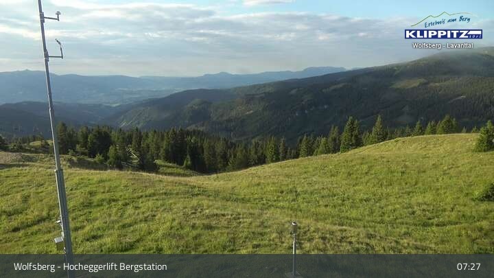 Archived image Webcam mountain station Klippitztoerl, Carinthia