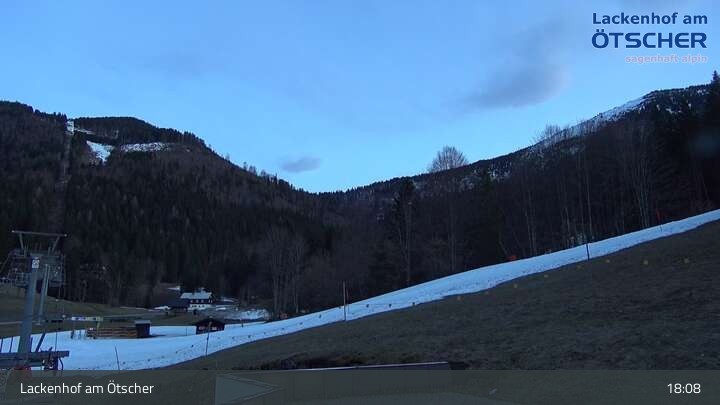 Archiv Foto Webcam Talstation Eibenkogl, Lackenhof