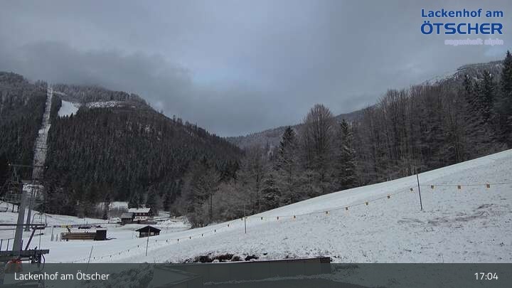 Archived image Webcam Base station Eibenkogl, Lackenhof