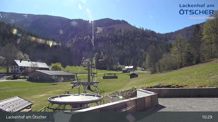 Archiv Foto Webcam Talstation Eibenkogl, Lackenhof