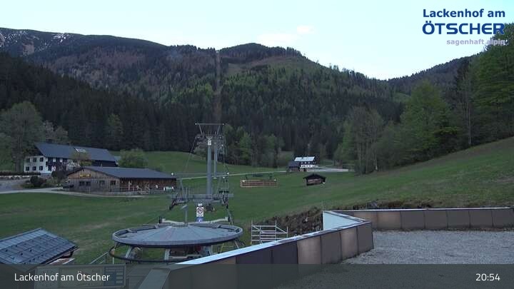 Archiv Foto Webcam Talstation Eibenkogl, Lackenhof