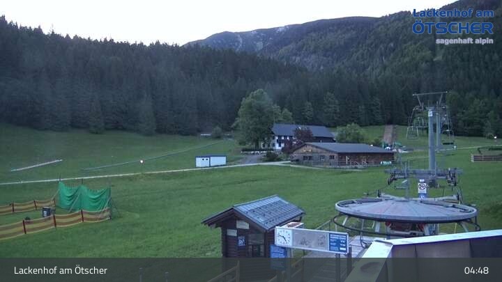 Archiv Foto Webcam Talstation Eibenkogl, Lackenhof