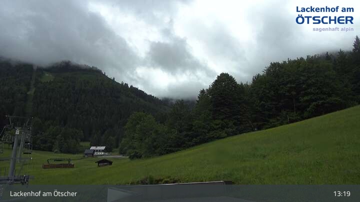 Archiv Foto Webcam Talstation Eibenkogl, Lackenhof