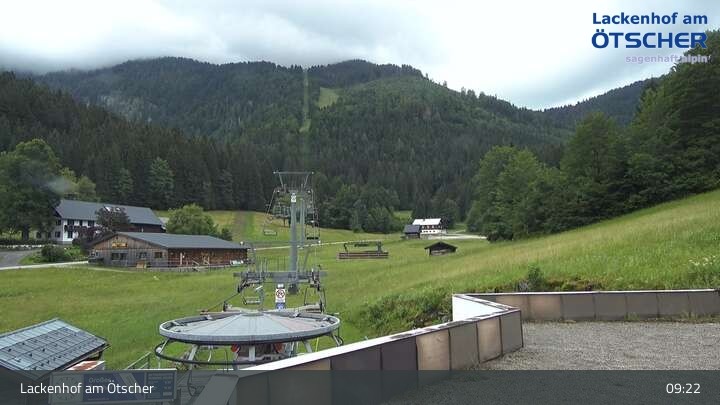Archiv Foto Webcam Talstation Eibenkogl, Lackenhof