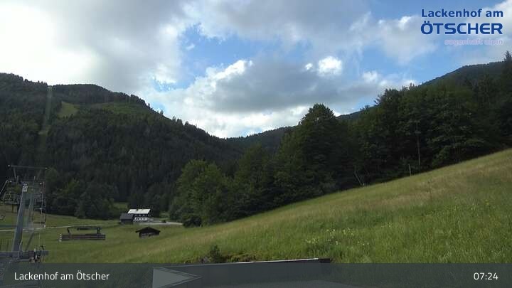 Archiv Foto Webcam Talstation Eibenkogl, Lackenhof