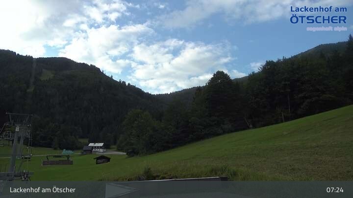 Archiv Foto Webcam Talstation Eibenkogl, Lackenhof