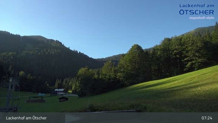Archiv Foto Webcam Talstation Eibenkogl, Lackenhof