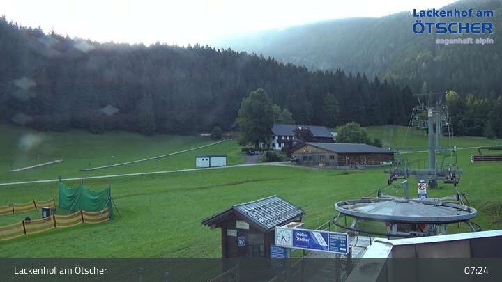 Archiv Foto Webcam Talstation Eibenkogl, Lackenhof