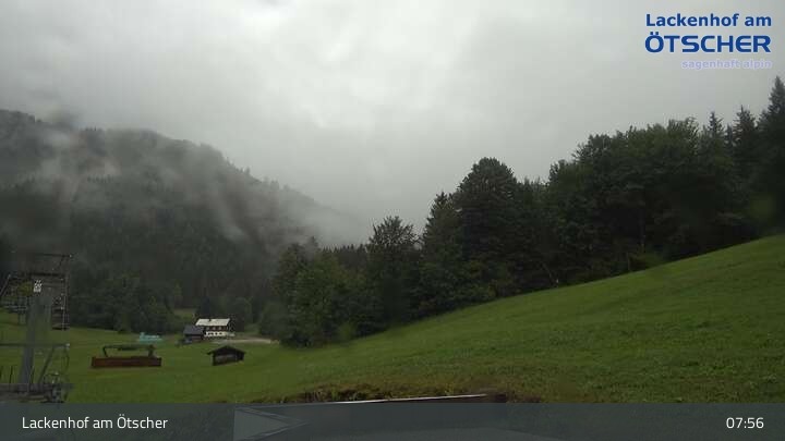 Archived image Webcam Base station Eibenkogl, Lackenhof