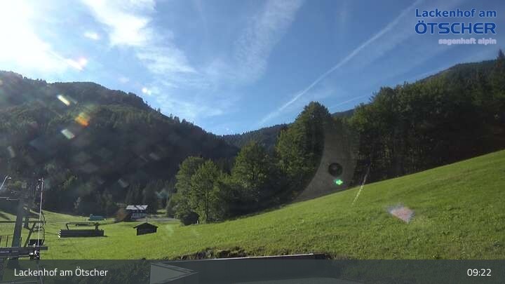 Archiv Foto Webcam Talstation Eibenkogl, Lackenhof
