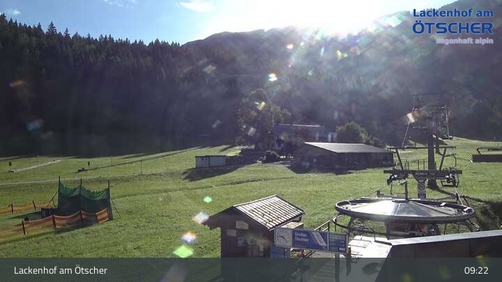 Archived image Webcam Base station Eibenkogl, Lackenhof