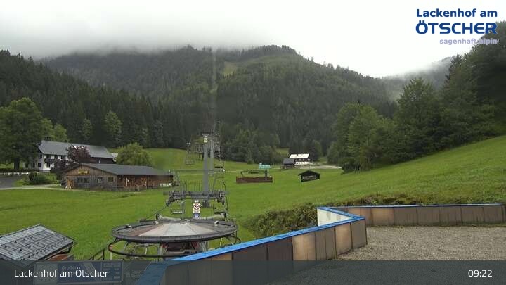 Archiv Foto Webcam Talstation Eibenkogl, Lackenhof