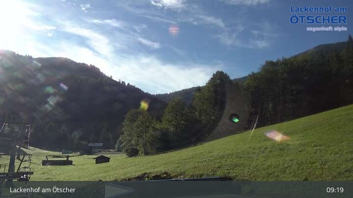 Archiv Foto Webcam Talstation Eibenkogl, Lackenhof
