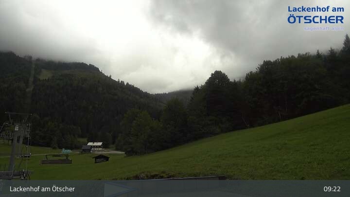 Archived image Webcam Base station Eibenkogl, Lackenhof