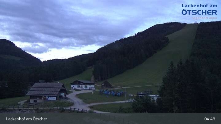 Archived image Webcam Lackenhof am Ötscher - Top Station