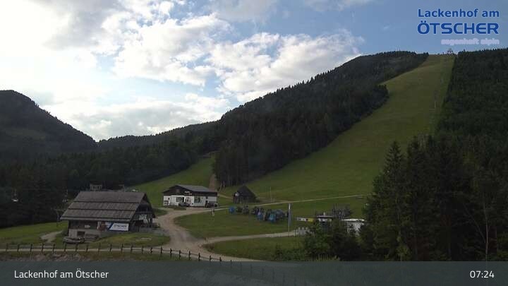Archiv Foto Webcam Lackenhof am Ötscher - Hüttenkogel