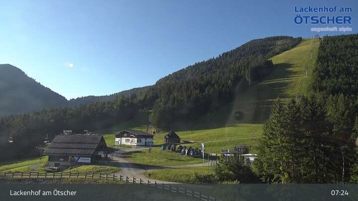 Archiv Foto Webcam Lackenhof am Ötscher - Hüttenkogel