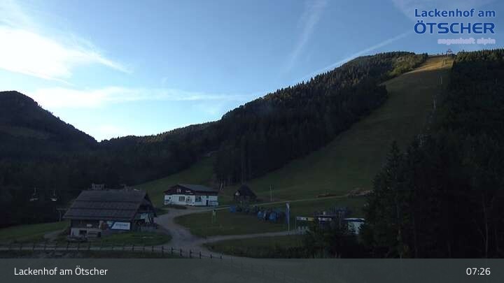 Archiv Foto Webcam Lackenhof am Ötscher - Hüttenkogel