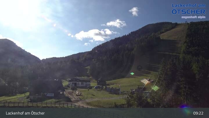 Archiv Foto Webcam Lackenhof am Ötscher - Hüttenkogel