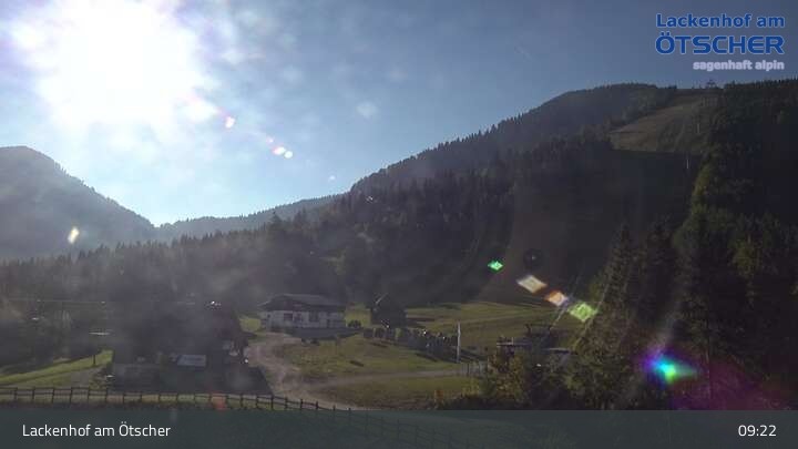 Archiv Foto Webcam Lackenhof am Ötscher - Hüttenkogel