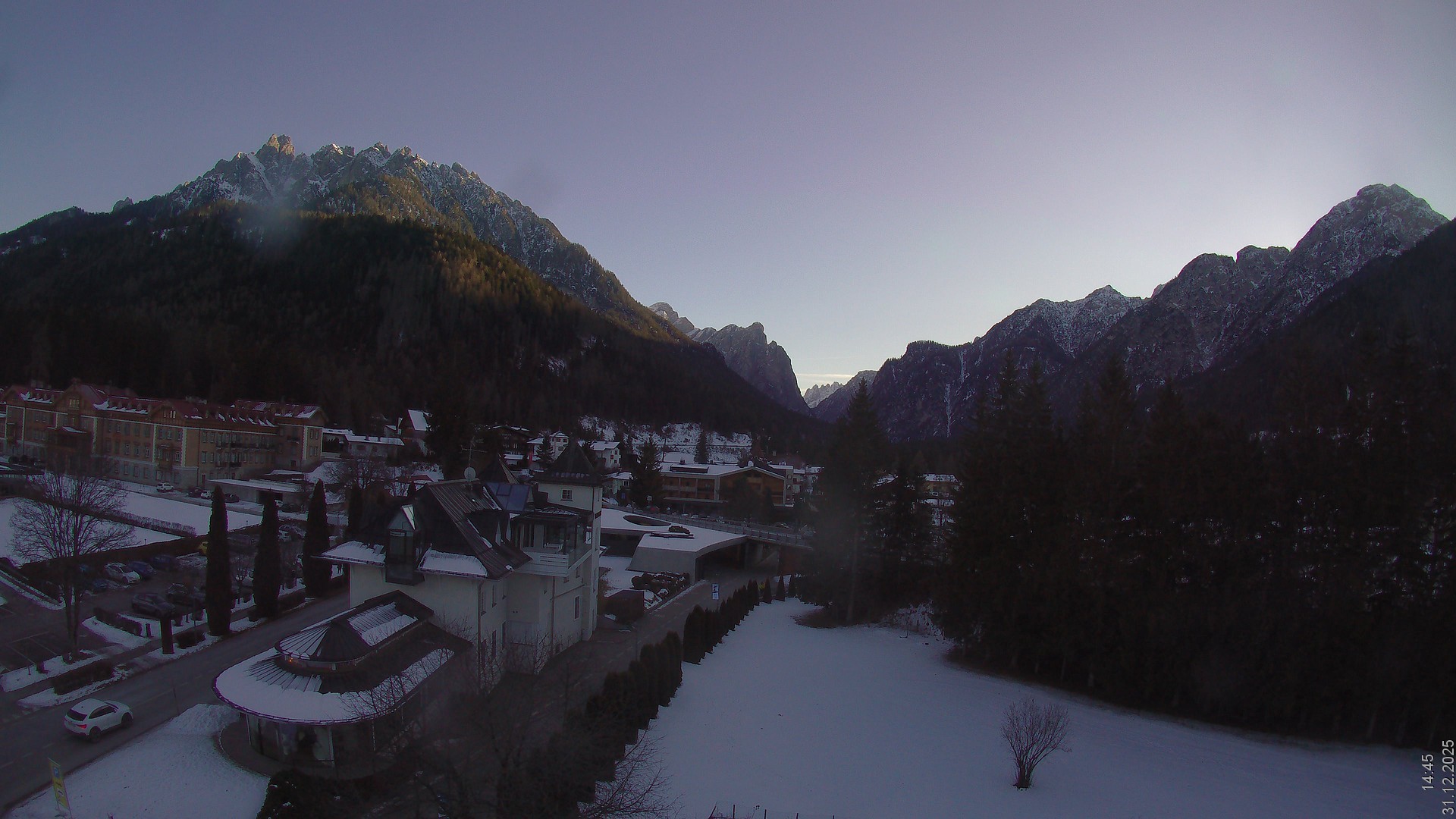 Archiv Foto Webcam Apparthotel Germania – Blick auf das Höhlensteintal