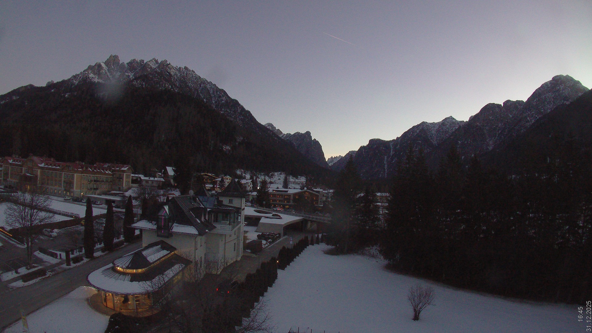 Archiv Foto Webcam Apparthotel Germania – Blick auf das Höhlensteintal