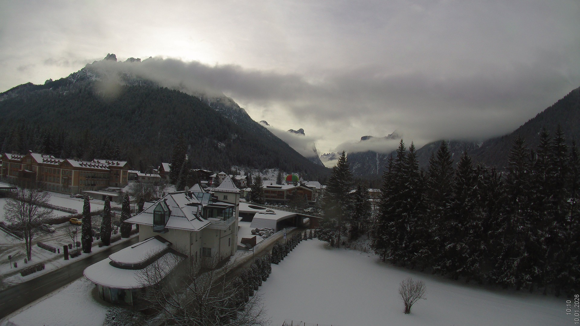 Archiv Foto Webcam Apparthotel Germania – Blick auf das Höhlensteintal