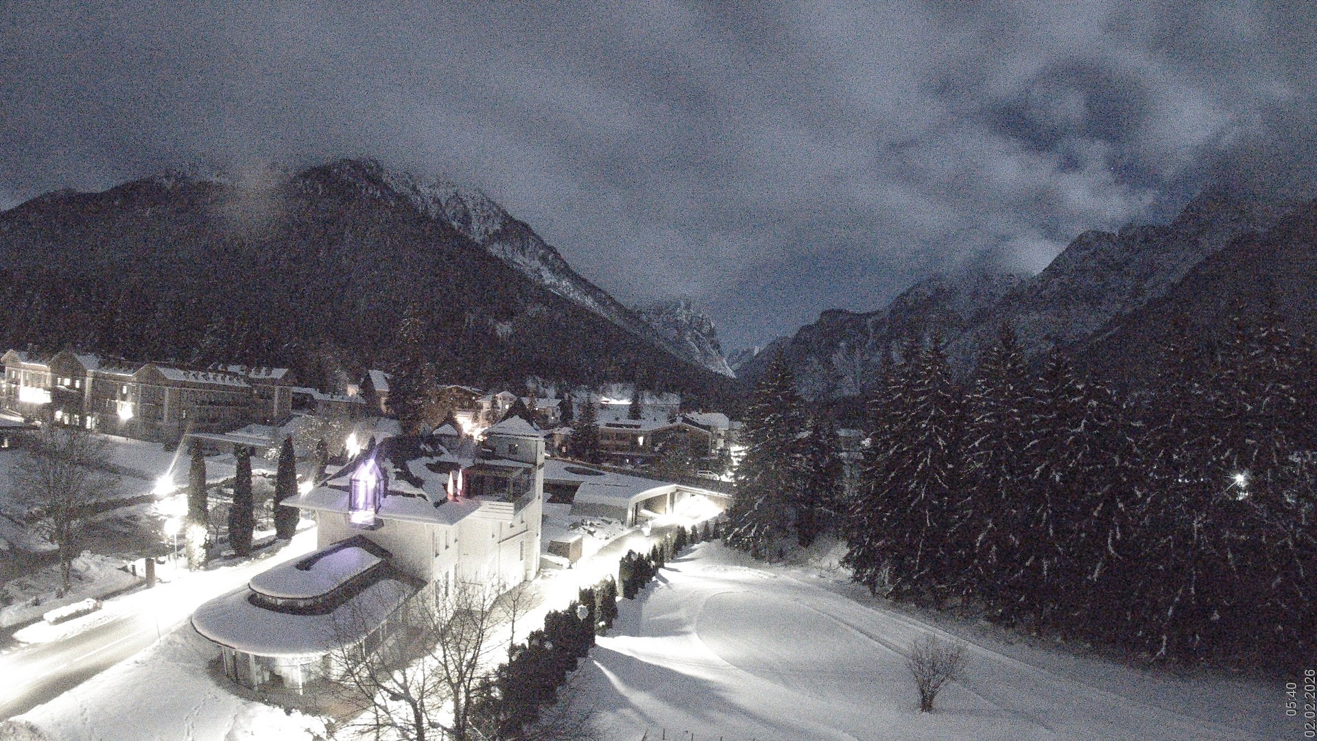 Archiv Foto Webcam Apparthotel Germania – Blick auf das Höhlensteintal
