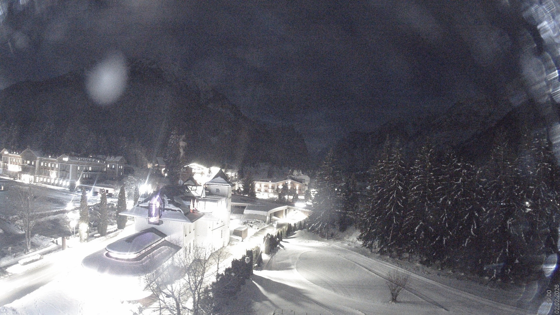 Archived image Webcam Apparthotel Germania - Höhlenstein Valley