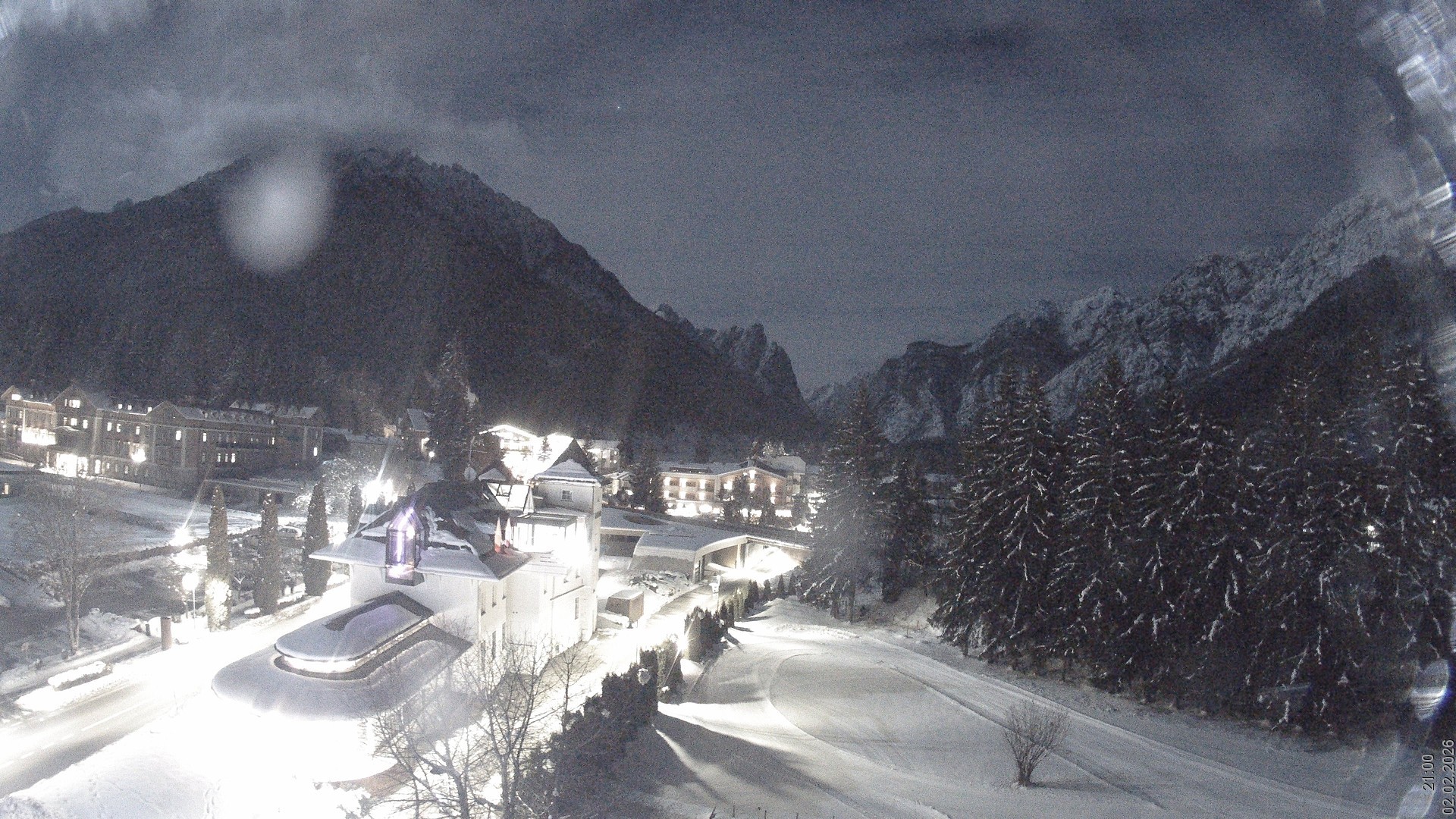 Archived image Webcam Apparthotel Germania - Höhlenstein Valley