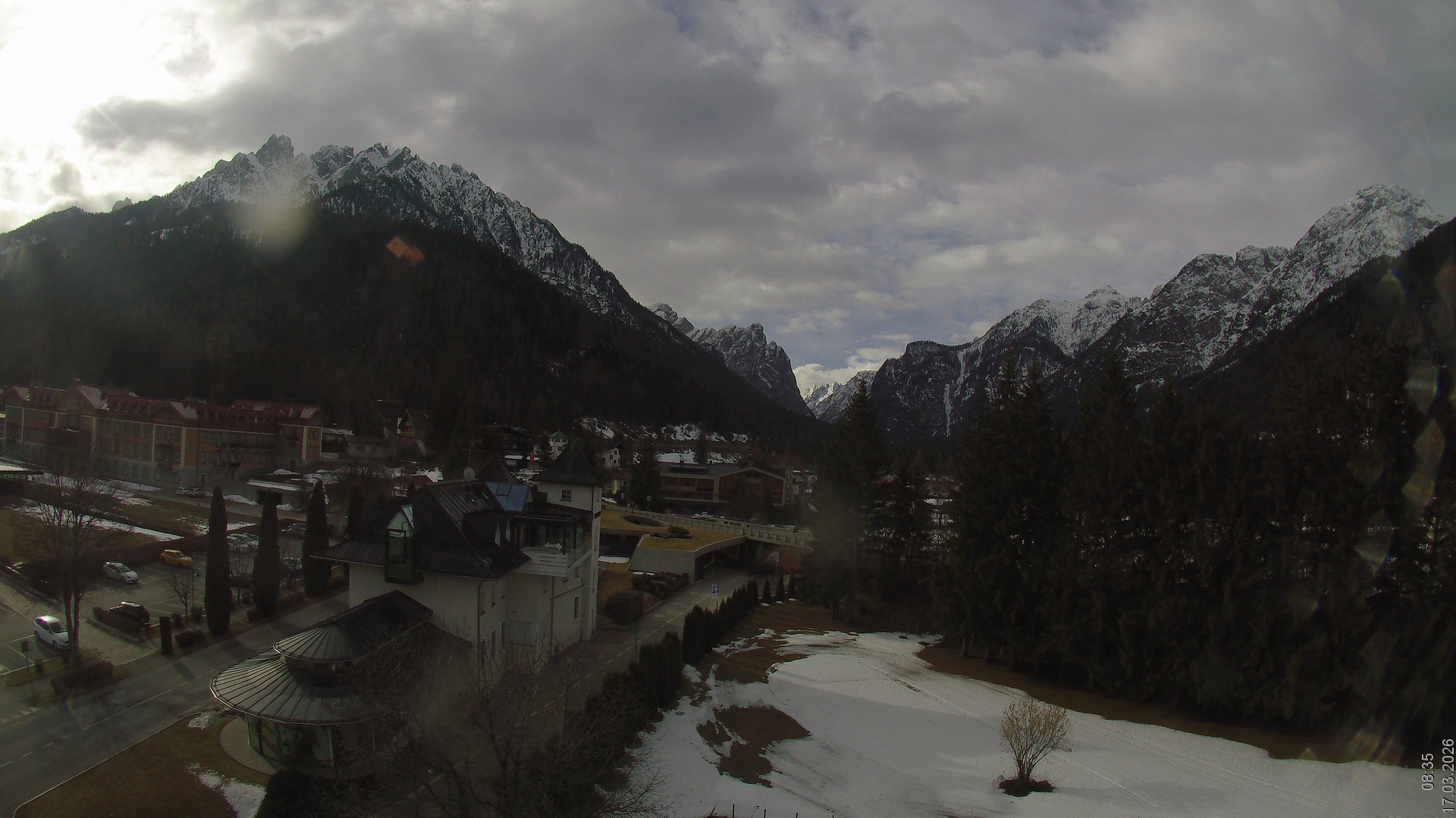 Archiv Foto Webcam Apparthotel Germania – Blick auf das Höhlensteintal