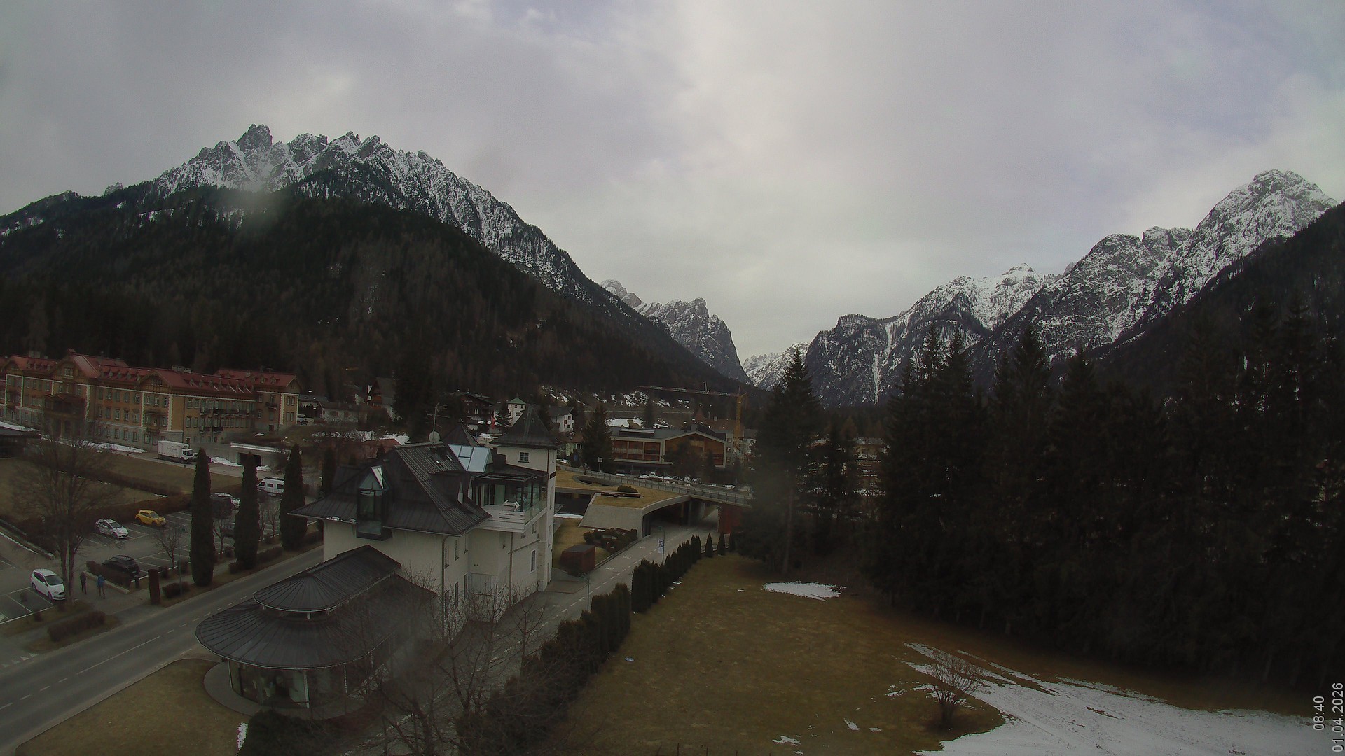 Archiv Foto Webcam Apparthotel Germania – Blick auf das Höhlensteintal