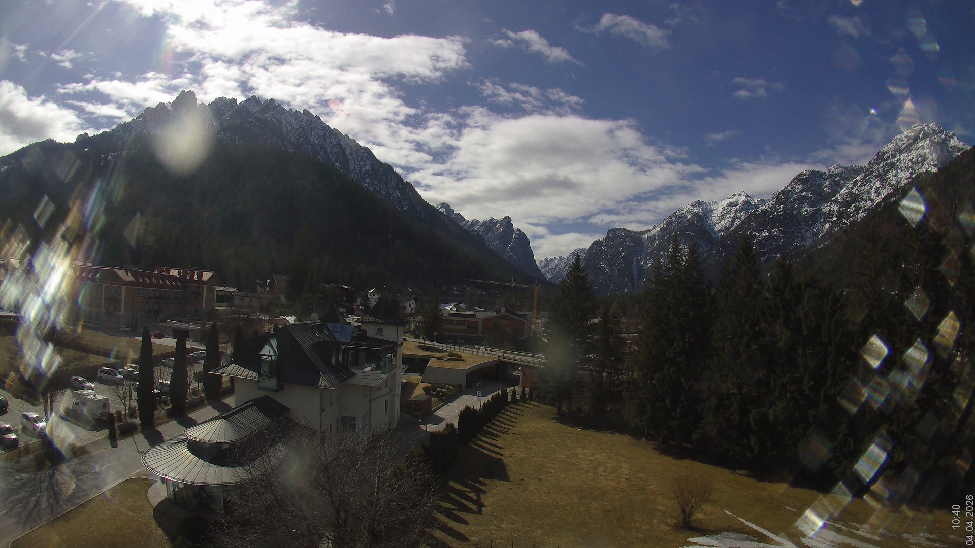 Archiv Foto Webcam Apparthotel Germania – Blick auf das Höhlensteintal