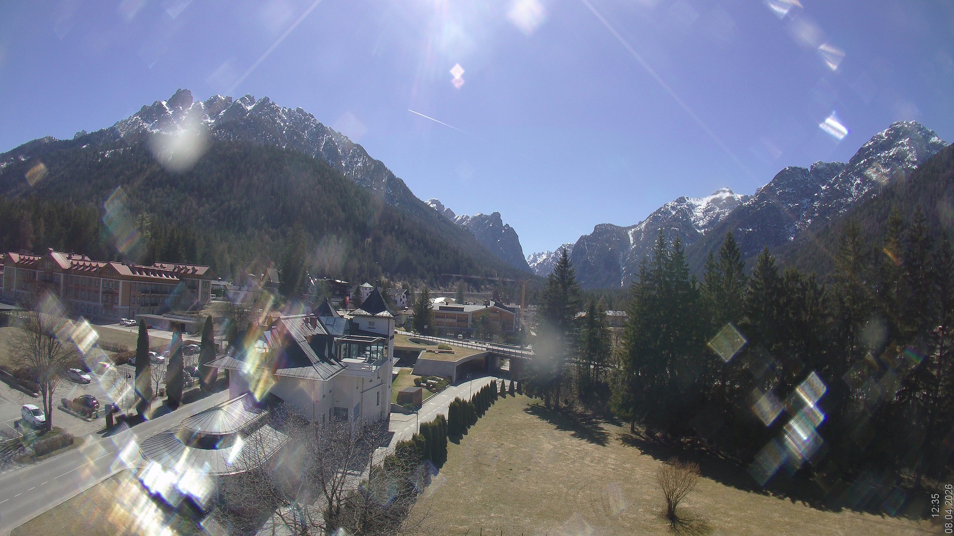 Archiv Foto Webcam Apparthotel Germania – Blick auf das Höhlensteintal