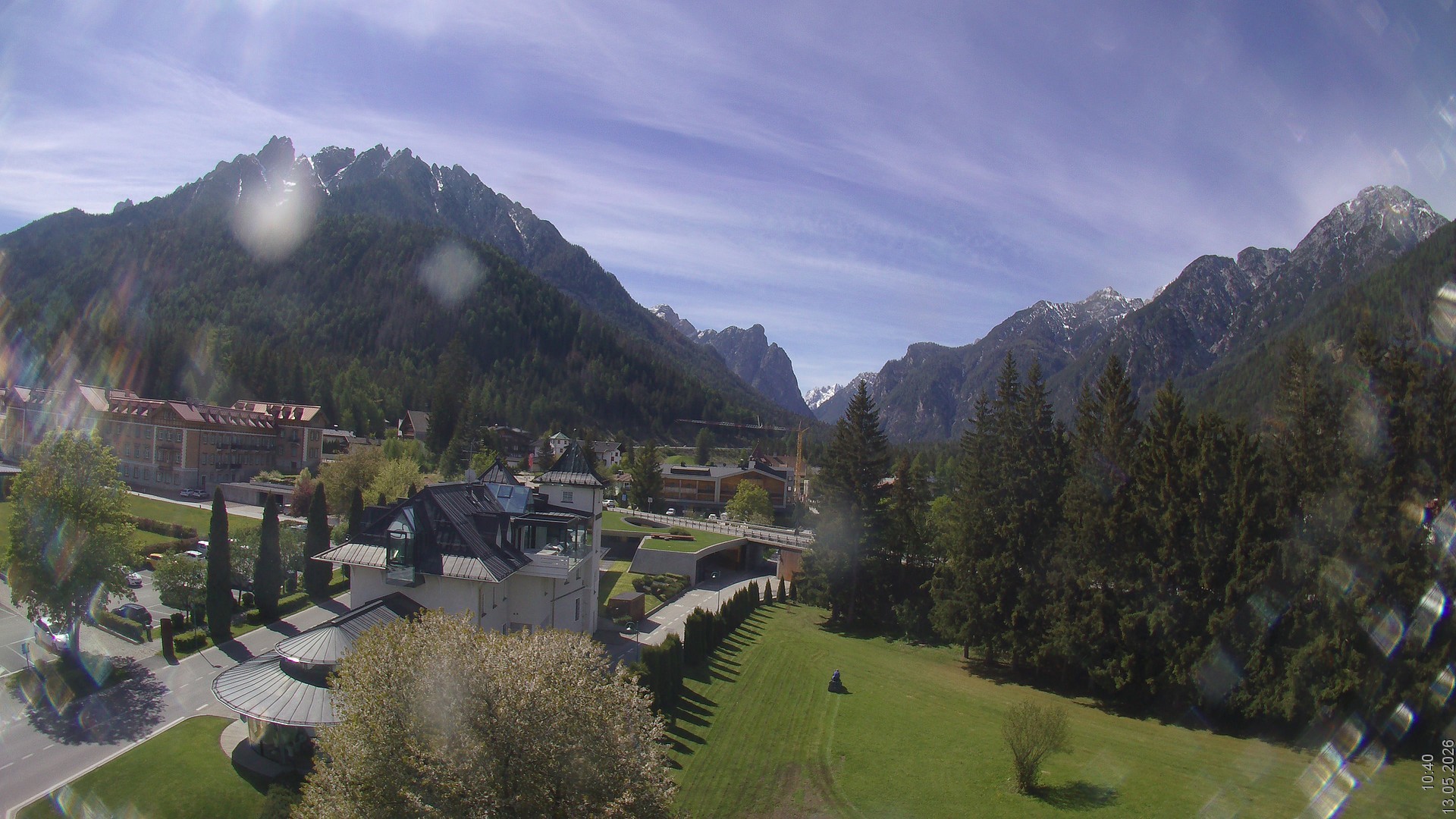 Archiv Foto Webcam Apparthotel Germania – Blick auf das Höhlensteintal