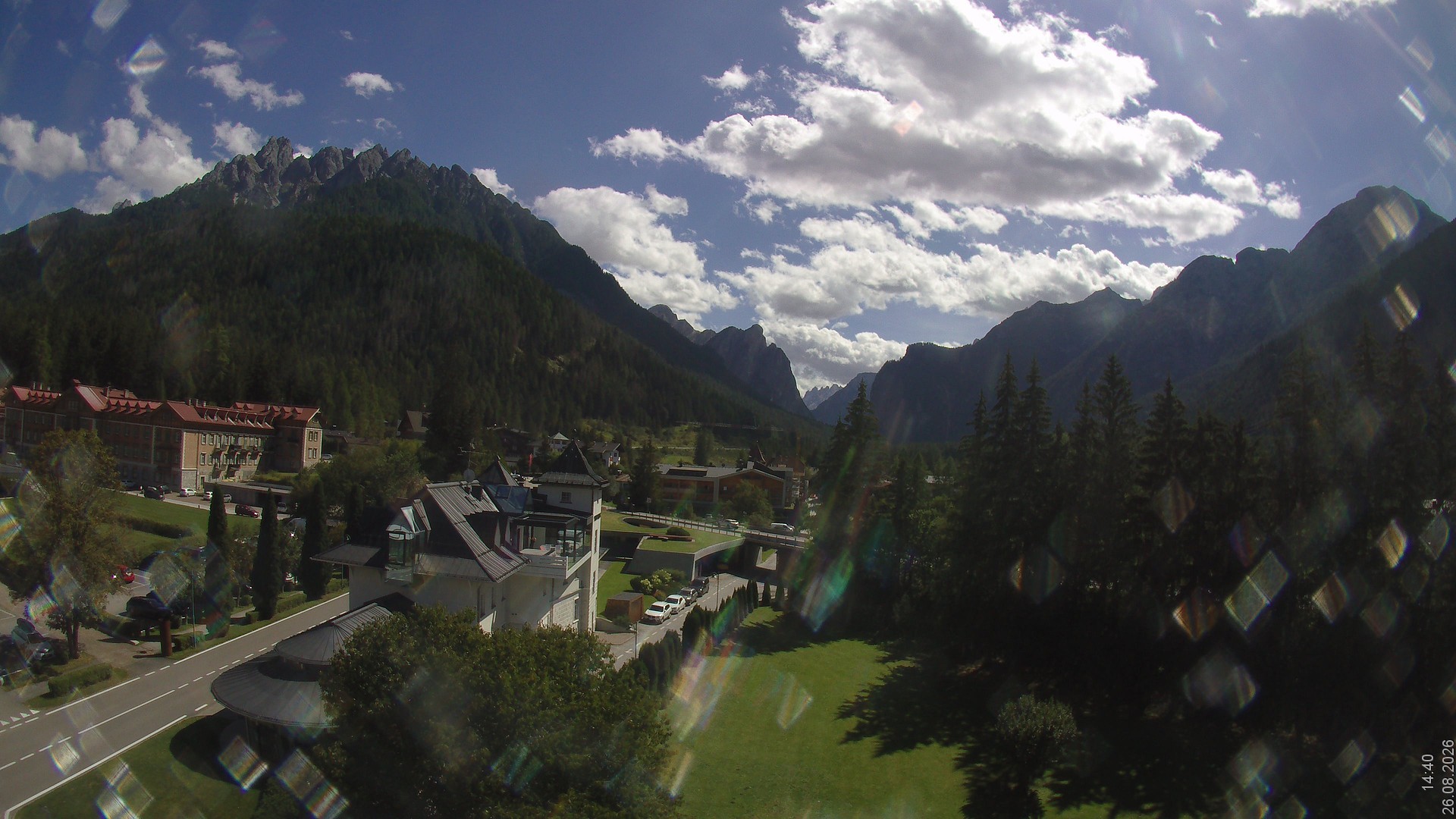 Archiv Foto Webcam Apparthotel Germania – Blick auf das Höhlensteintal