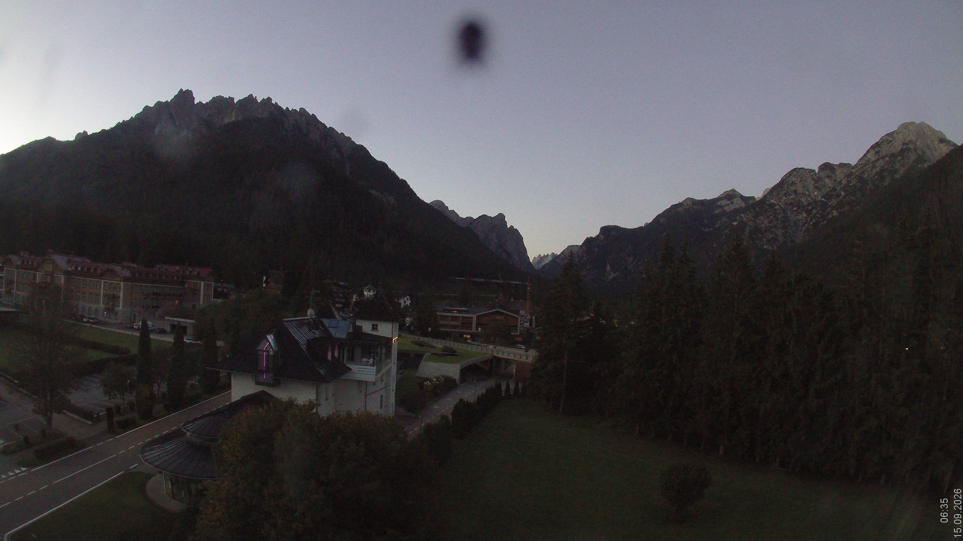 Archived image Webcam Apparthotel Germania - Höhlenstein Valley