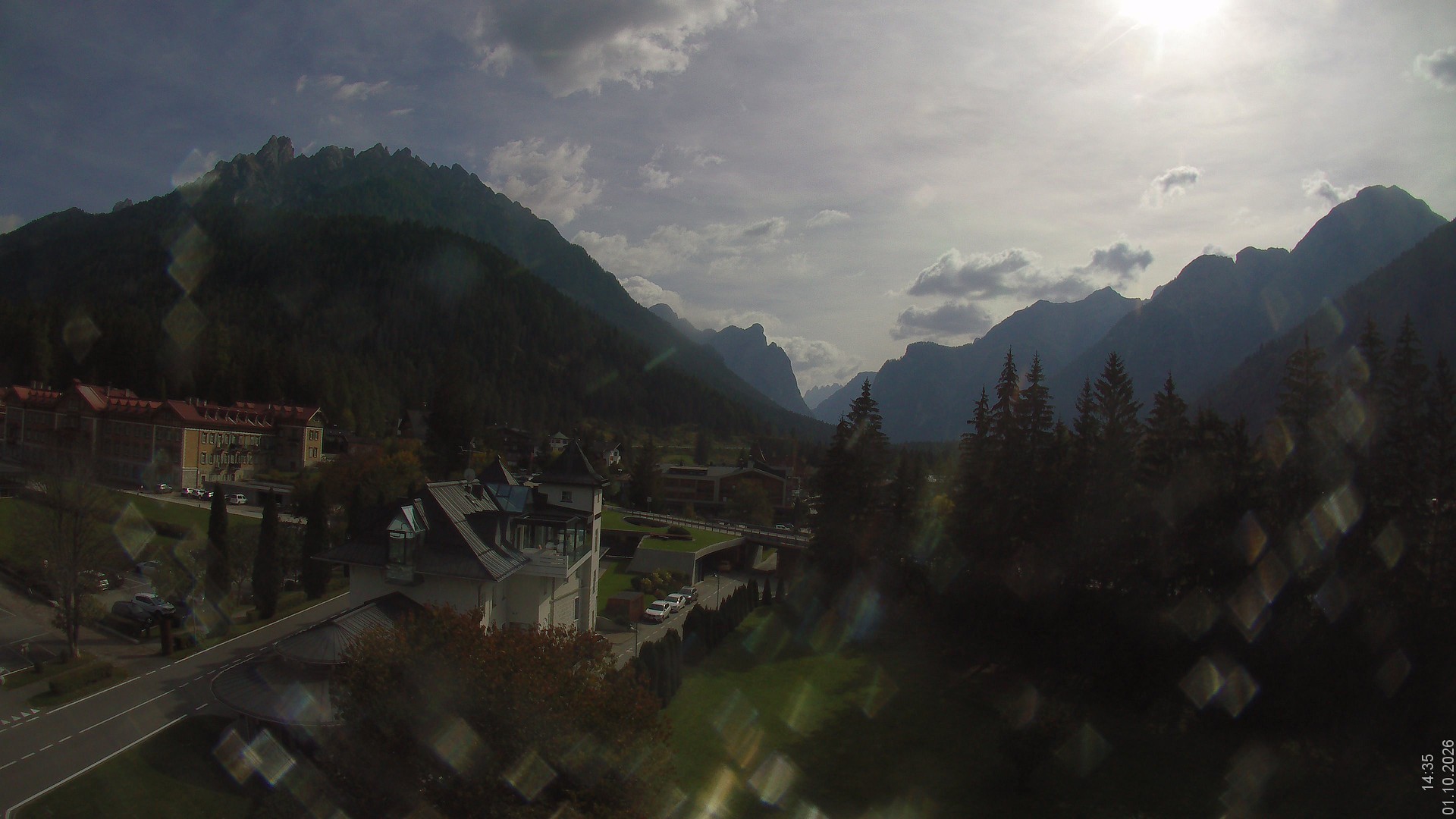 Archiv Foto Webcam Apparthotel Germania – Blick auf das Höhlensteintal
