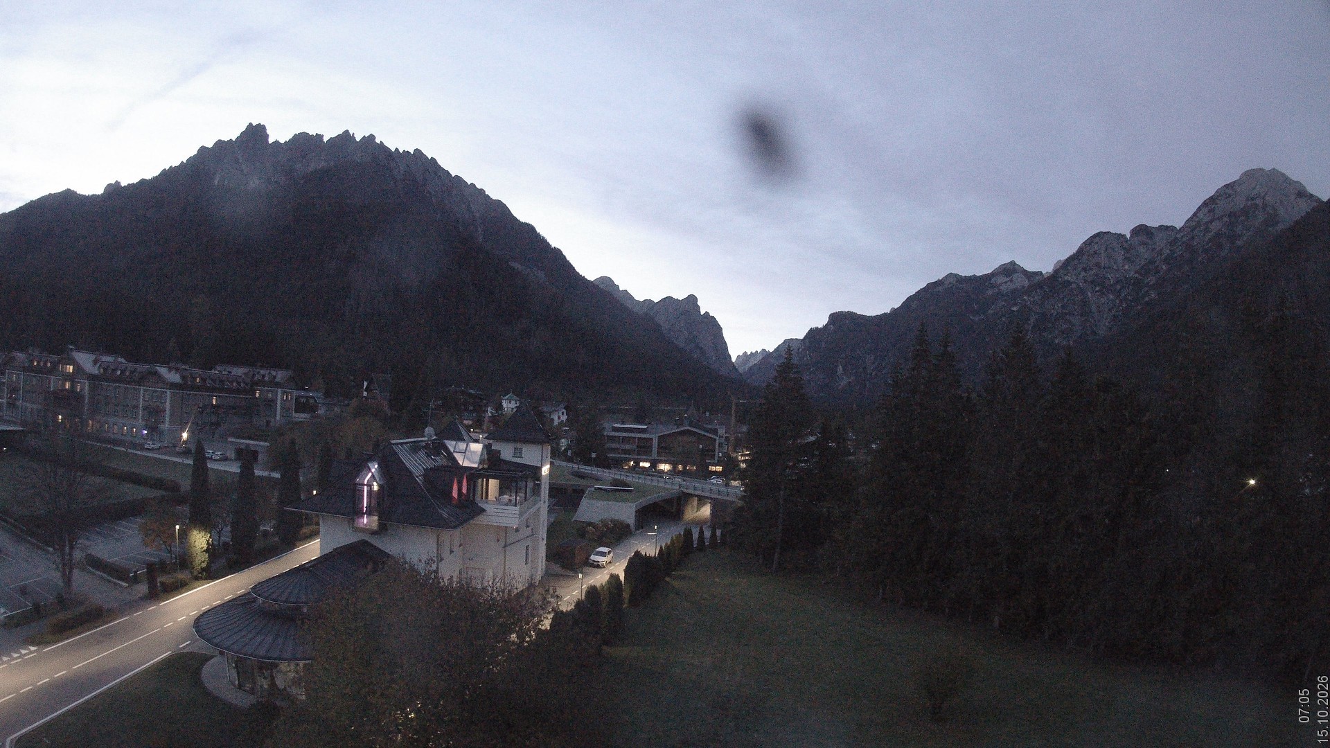 Archiv Foto Webcam Apparthotel Germania – Blick auf das Höhlensteintal
