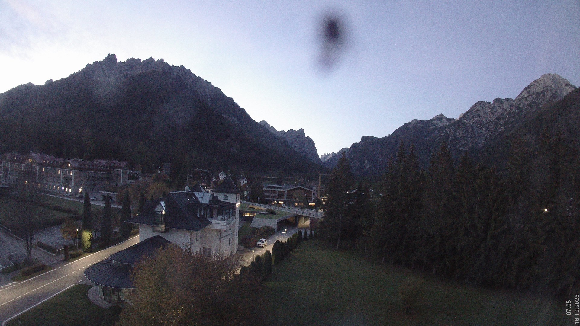 Archived image Webcam Apparthotel Germania - Höhlenstein Valley