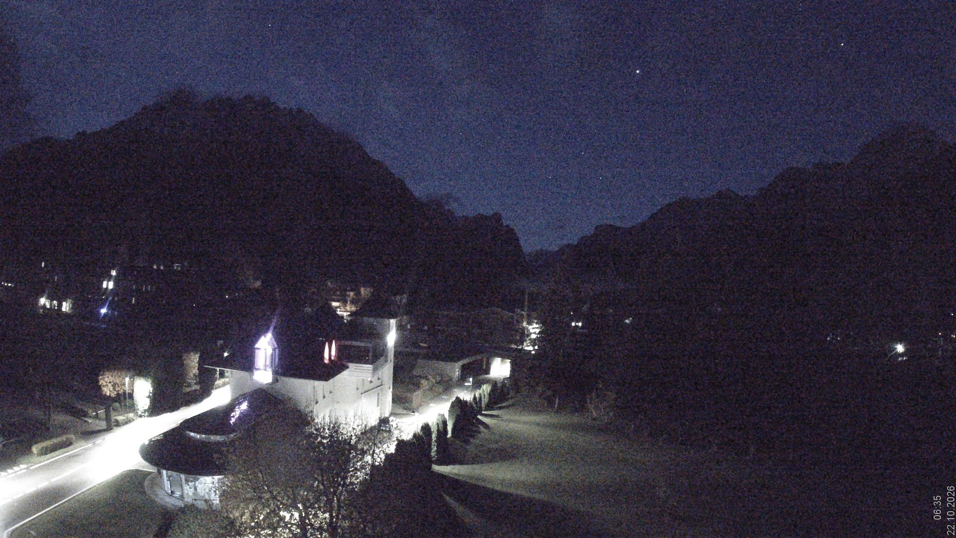 Archiv Foto Webcam Apparthotel Germania – Blick auf das Höhlensteintal