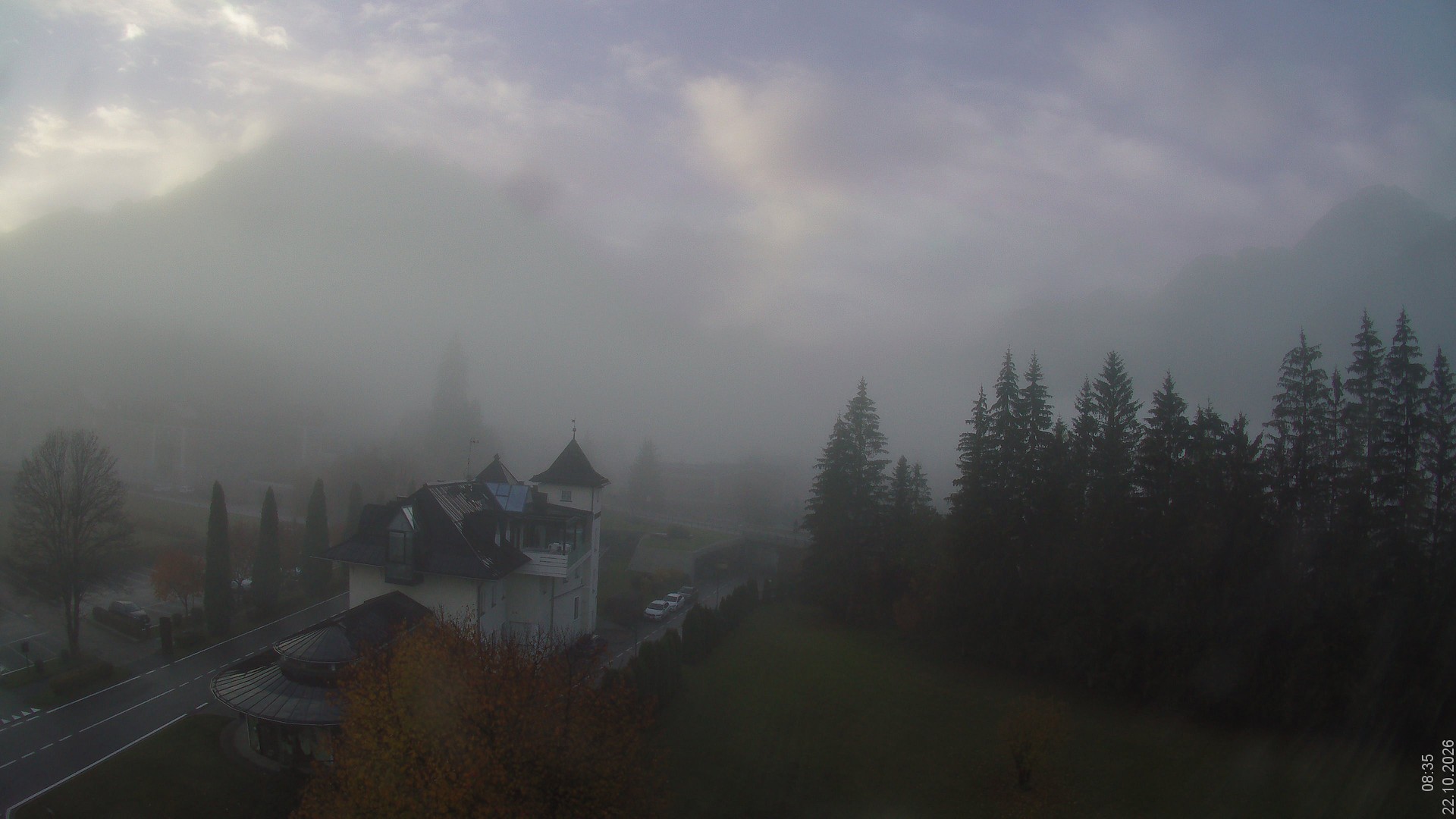 Archiv Foto Webcam Apparthotel Germania – Blick auf das Höhlensteintal