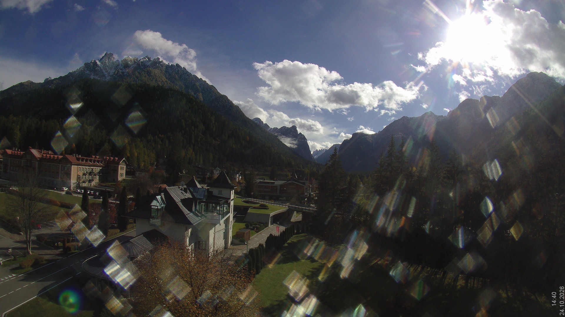 Archiv Foto Webcam Apparthotel Germania – Blick auf das Höhlensteintal