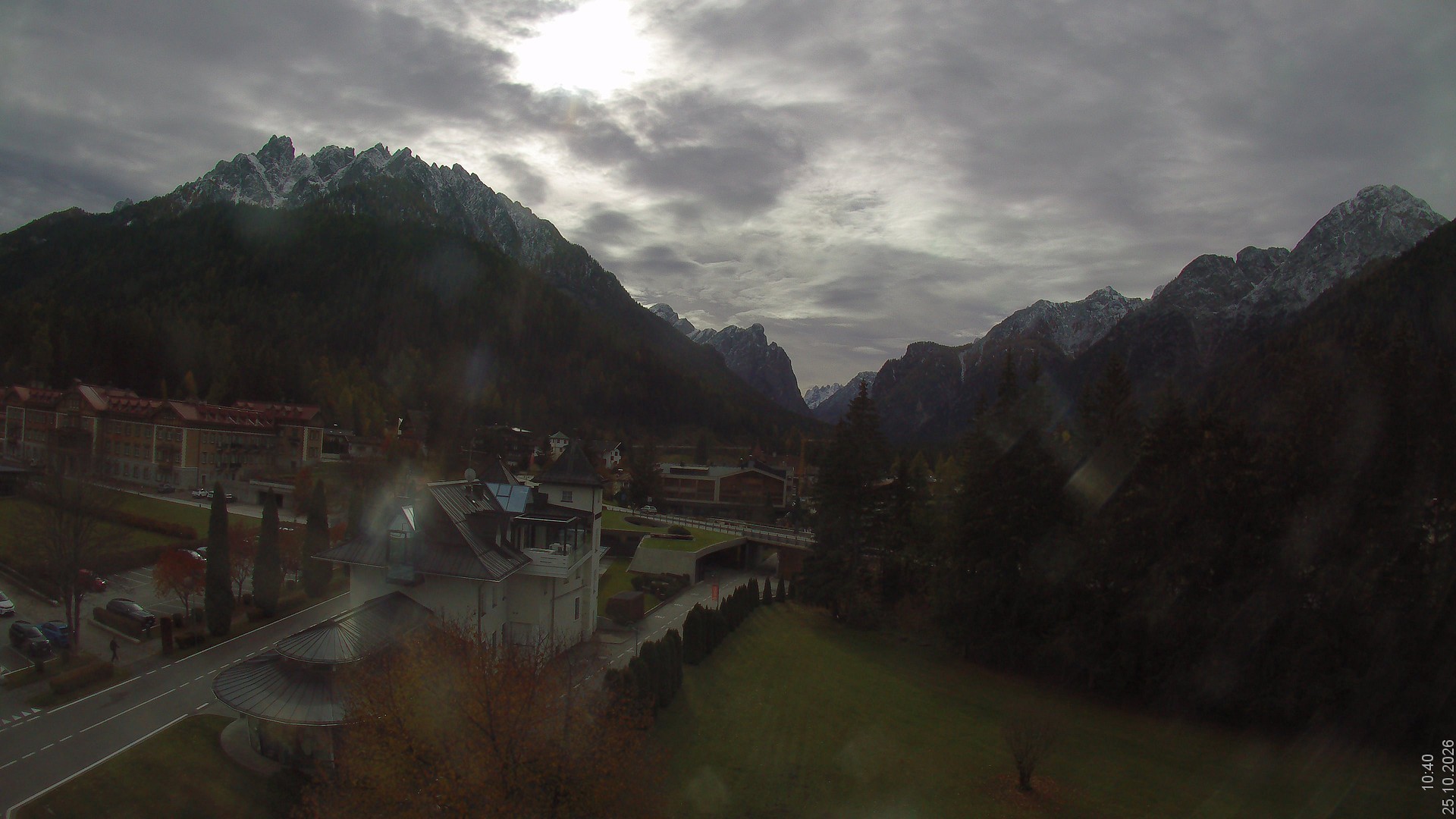 Archiv Foto Webcam Apparthotel Germania – Blick auf das Höhlensteintal