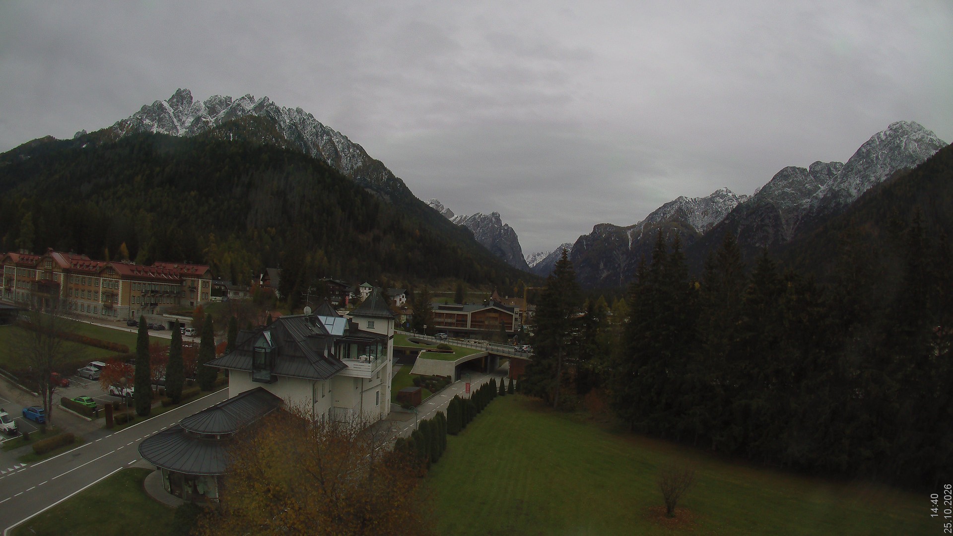 Archiv Foto Webcam Apparthotel Germania – Blick auf das Höhlensteintal
