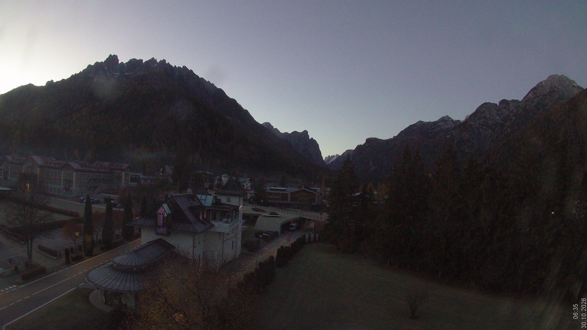 Archived image Webcam Apparthotel Germania - Höhlenstein Valley