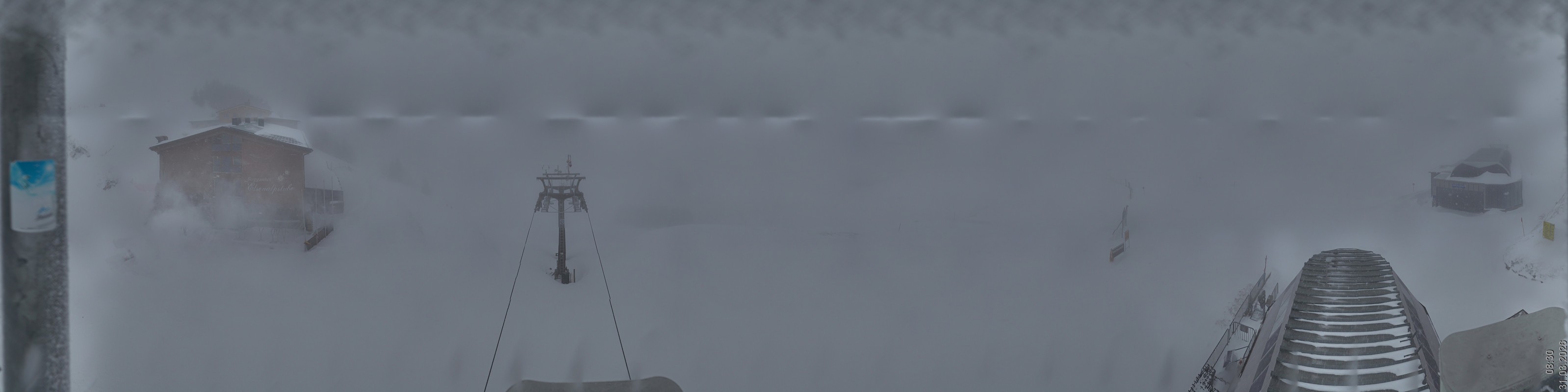 Archiv Foto Panorama Webcam Damüls an der Elsenalpstube