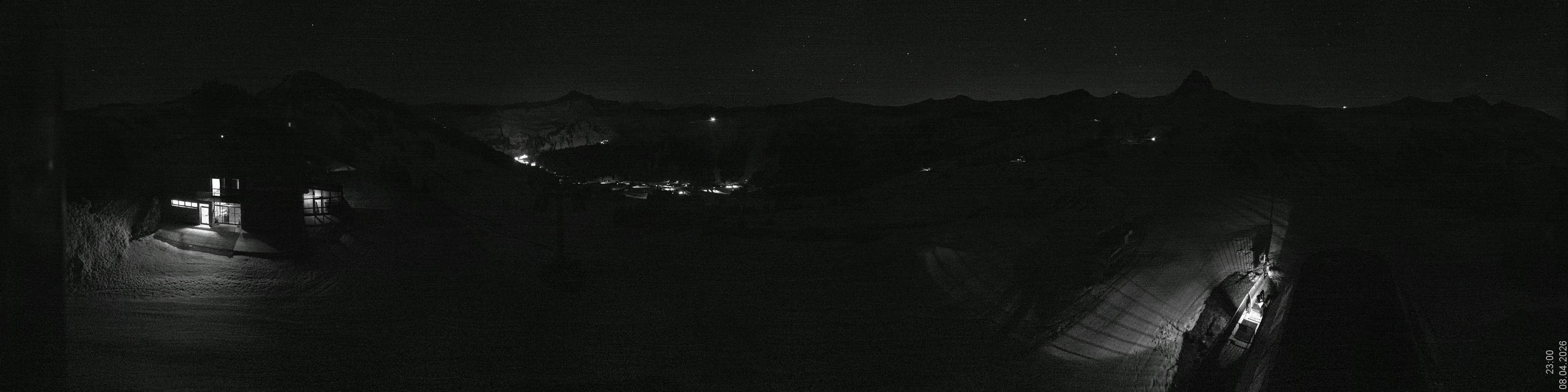 Archived image Webcam Panorama Damüls